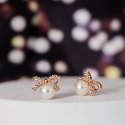 Pearly Lustre Elegant Freshwater Pearl Earrings WE00275 4