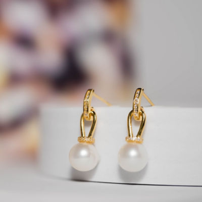 Pearly Lustre Elegant Freshwater Pearl Earrings WE00290 5