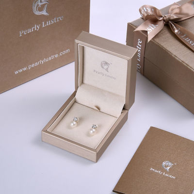 Pearly Lustre Elegant Freshwater Round Pearl Earrings WE00412 6