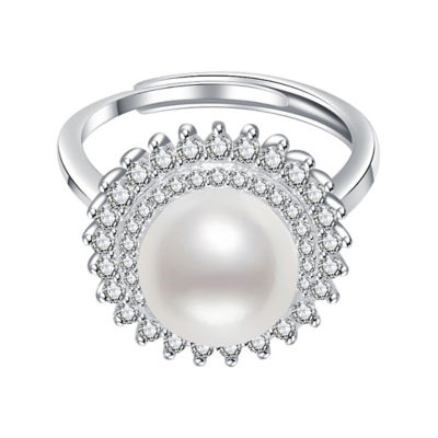 Pearly Lustre Elegant Freshwater Edison pearl Ring WR00077 1