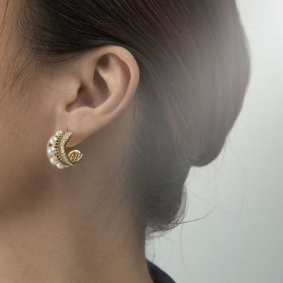 Pearly Lustre New Yorker Freshwater Pearl Earrings WE00315 2