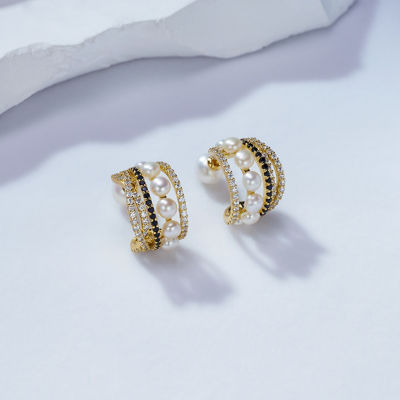 Pearly Lustre New Yorker Freshwater Pearl Earrings WE00315 4