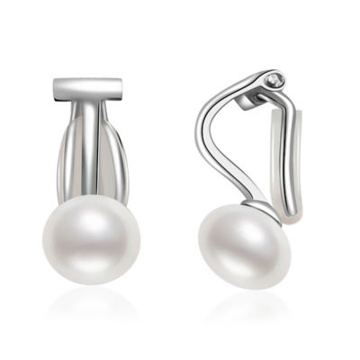 Buy Elegant Freshwater Pearl Clip on Earrings WE00497 Online in