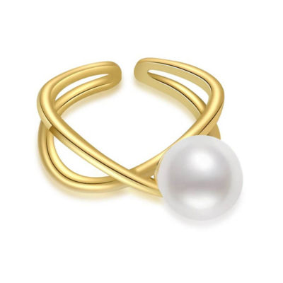 Pearly Lustre New Yorker Freshwater Pearl Ring WR00057 1