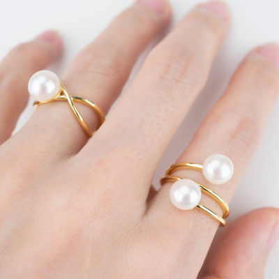 Pearly Lustre New Yorker Freshwater Pearl Ring WR00057 8