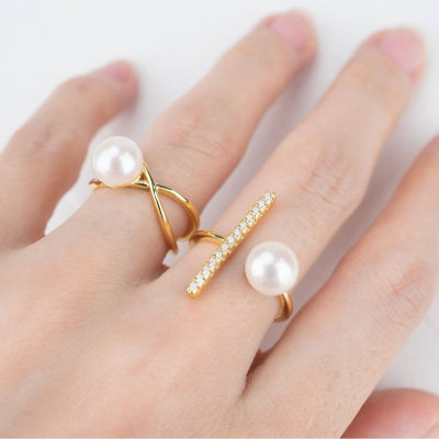 Pearly Lustre New Yorker Freshwater Pearl Ring WR00057 9