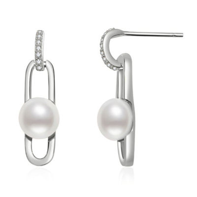 Pearly Lustre New Yorker Freshwater Pearl Earrings WE00136 1