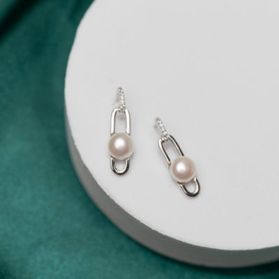 Pearly Lustre New Yorker Freshwater Pearl Earrings WE00136 2