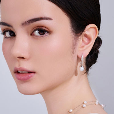 Pearly Lustre Elegant Freshwater Pearl Earrings WE00209 7