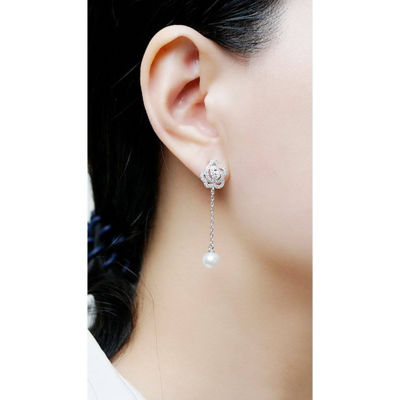 Pearly Lustre Garden City Freshwater Pearl Earrings WE00080 | Elegant Collection 4