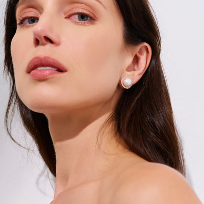 Pearly Lustre Asian Civilisations Museum Freshwater Pearl Earrings WE00433 | New Yorker Collection 3