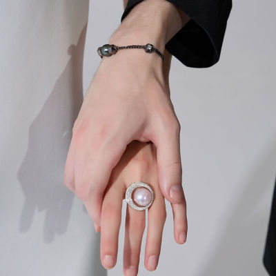 Pearly Lustre Tahitian Pearl Bracelet WB00183 | HEXAGON 6