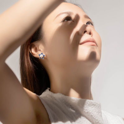 Pearly Lustre Ocean Star Freshwater Pearl Earrings WE00085 4
