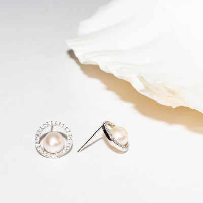 Pearly Lustre Elegant Freshwater Pearl Earrings WE00237 3
