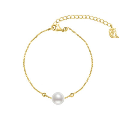 Pearly Lustre Elegant Freshwater Pearl Bracelet WB00128 1