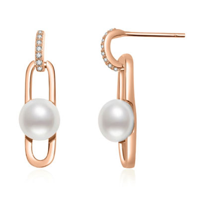 Pearly Lustre New Yorker Freshwater Pearl Earrings WE00153 1