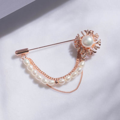 Pearly Lustre Garden City Freshwater Pearl Brooch WC00054 3