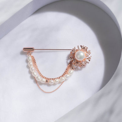 Pearly Lustre Garden City Freshwater Pearl Brooch WC00054 4