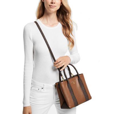 Michael kors cheap leather messenger bag