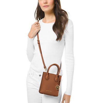 Mercer Extra-Small Pebbled Leather Crossbody Bag