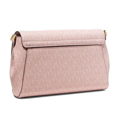 Michael Kors, Bags, Michael Kors Blush Pink Medium Logo Convertible  Crossbody Bag