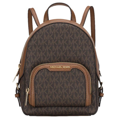 michael kors brown backpack purse