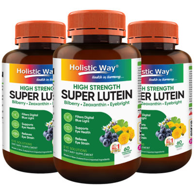 Holistic Way [三瓶装] Holistic Way 超级叶黄素配方 — 纯素 (每瓶 60 粒素胶囊) 1