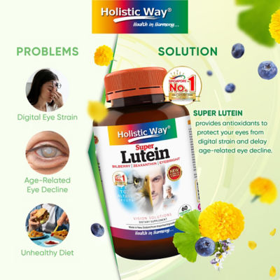 Holistic Way [Bundle of 3] Holistic Way Super Lutein — Vegan (60s) 4