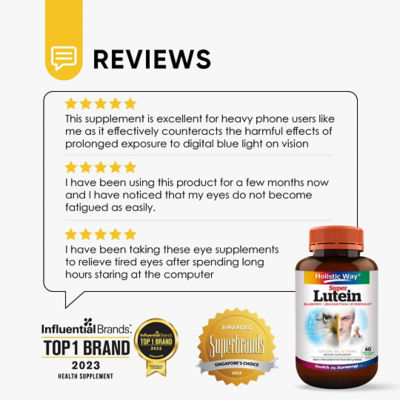 Holistic Way [Bundle of 3] Holistic Way Super Lutein — Vegan (60s) 8
