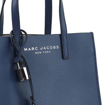 Buy Marc Jacobs Mini Grind Coated Leather Tote Azure Blue M0015685