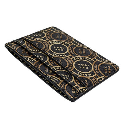Marc Jacobs MJ Logo Printed Card Case Black Multi S104M12FA22 3