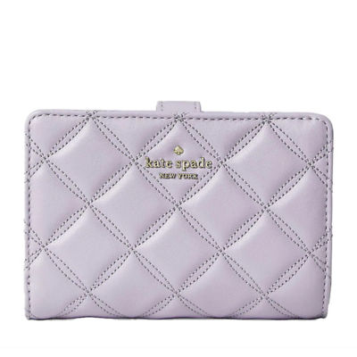 Buy Kate Spade Natalia Medium Compact Bifold Wallet Lilac Frost