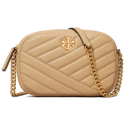 Buy Tory Burch Kira Chevron Camera Bag Desert Dune 152353 Online in ...