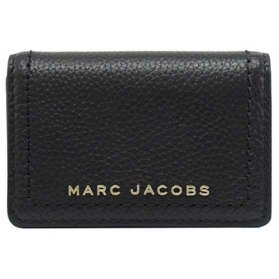 MARC JACOBS Groove Leather Business Card Case Black S101L01FA21 – LussoCitta