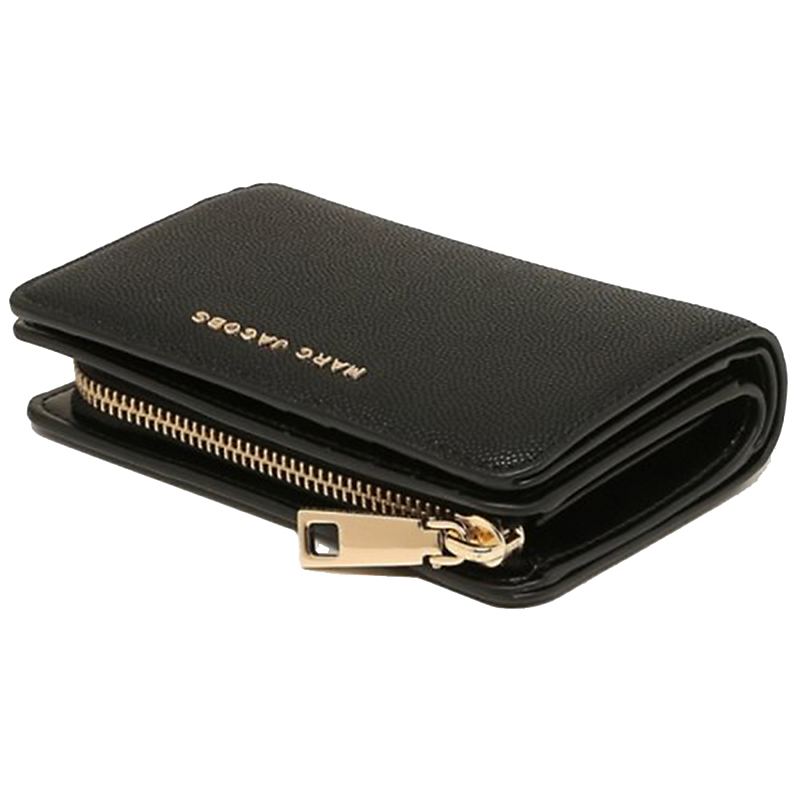 Marc Jacobs Medium Bifold Wallet Black M0016990 | iShopChangi