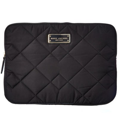 Buy Marc Jacobs Quilted Nylon Laptop Case Black S501M06SP21 Online