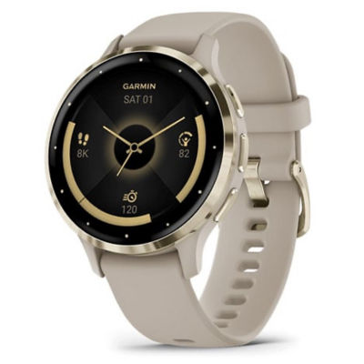 Cream Gold Stainless Steel Bezel with French Gray Case