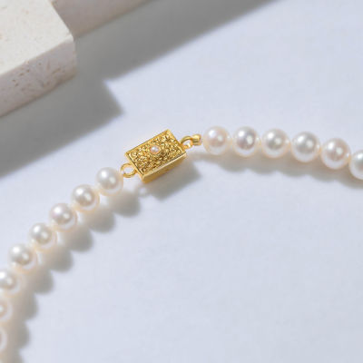Pearly Lustre Asian Civilisations Museum Freshwater Pearl Necklace WN00397 | New Yorker Collection 5