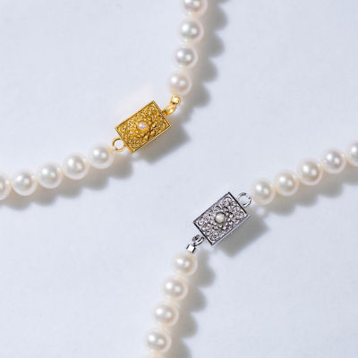 Pearly Lustre Asian Civilisations Museum Freshwater Pearl Necklace WN00397 | New Yorker Collection 6