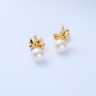Pearly Lustre Elegant Freshwater Pearl Earrings WE00380 4
