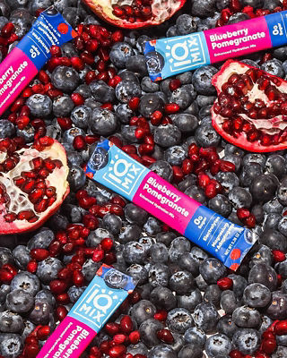 IQBar IQMix Sugar Free Electrolytes Powder Packets - Blueberry Pomegranate 20 Sticks 4