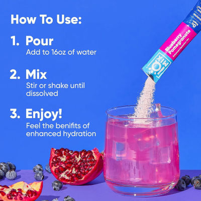 IQBar IQMix Sugar Free Electrolytes Powder 8 Flavor Variety (8 Sticks) 6