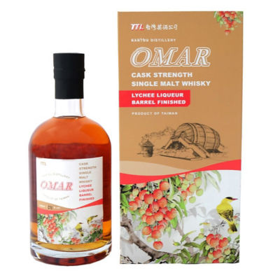 OMAR WHISKY [Limited Edition] TTL Omar Whisky Lychee Barrel GBX 700ml, Alc.53% 1