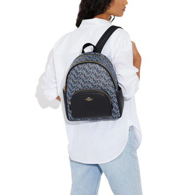 Coach on sale monogram backpack