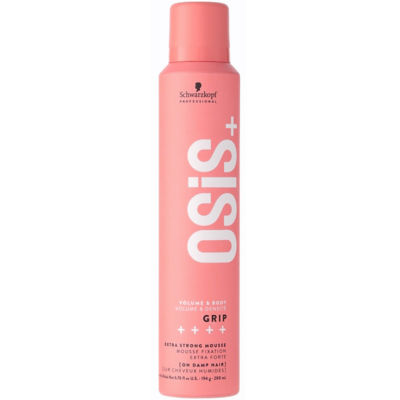 Schwarzkopf Osis+ Volume & Body Grip Extra Strong Mousse 200ml 1