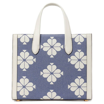 Buy Kate Spade Spade Flower Two tone Canvas Manhattan Small Tote