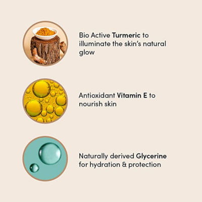 Urban Veda Radiance Body Lotion - Turmeric + Botanics 250ml 6