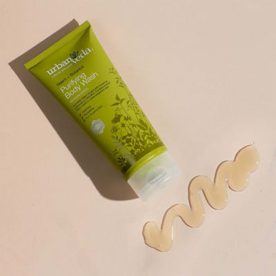 Urban Veda Purifying Body Wash - Neem + Botanics 200ml 4
