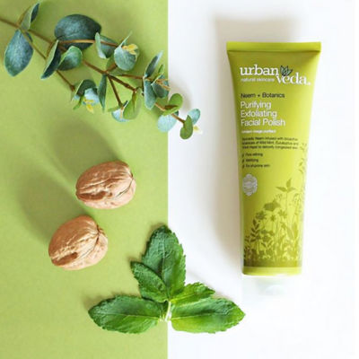 Urban Veda Purifying Exfoliating Facial Polish - Neem + Botanics 125ml 4