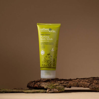 Urban Veda Purifying Body Scrub - Neem + Botanics 200ml 4
